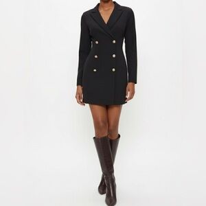 Black Blazer Mini Dress🍸
